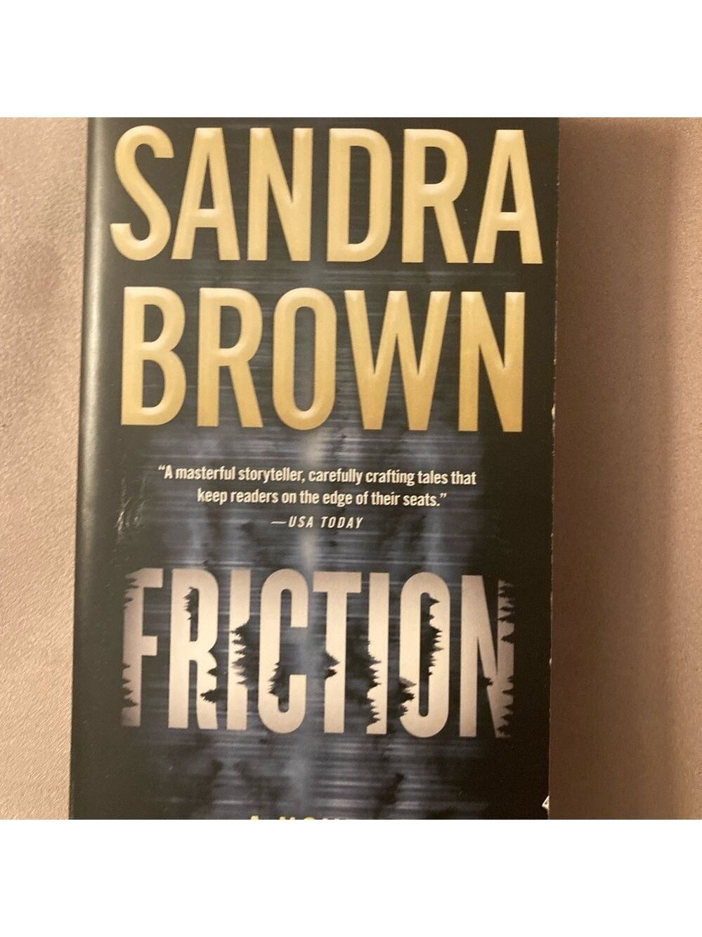 Sandra Brown Novel Set - Out of Nowhere & Friction - Picture 3 of 3